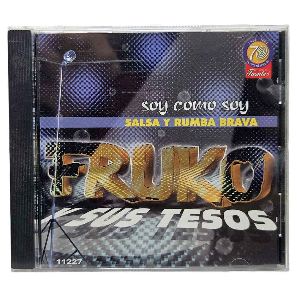 Soy Como Fruko Y Sus Tesos CD Salsa Rumba Brava Latin Music Discos Fuentes 11227